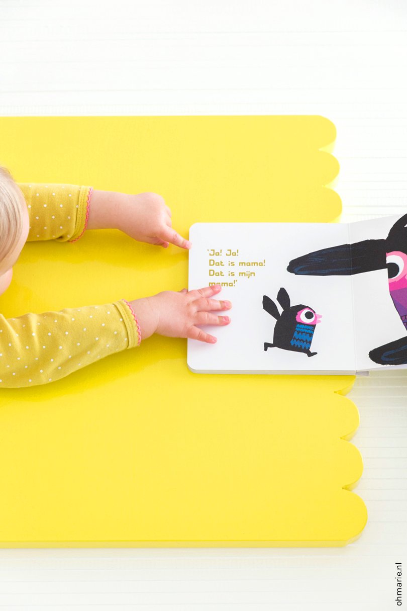 Diy tafelblad kinderstoel oh marie!