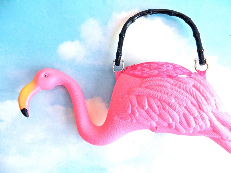 pink flamingo purse - EyeCandySugar