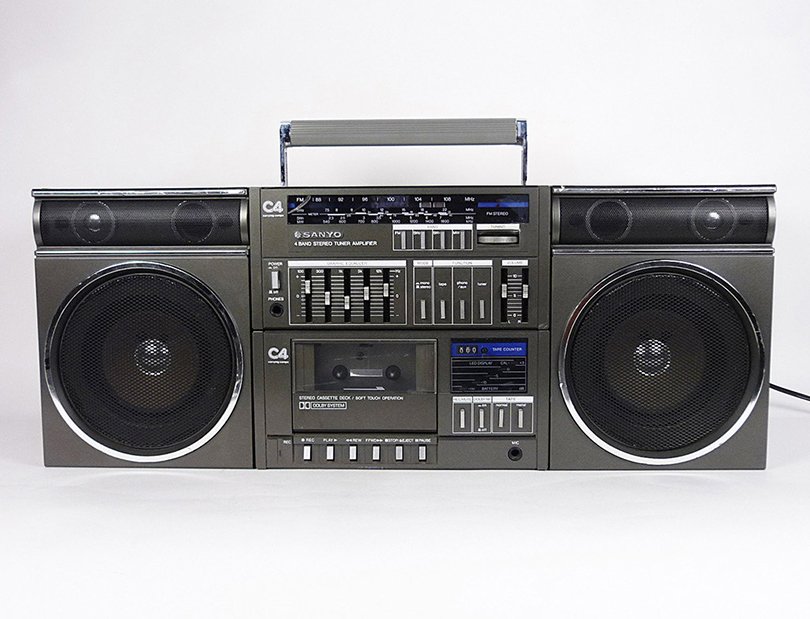 vintage boombox - hermosavintage