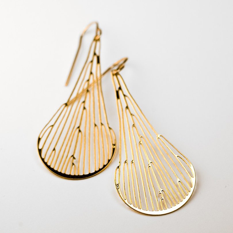 Dichotomous Earrings - nervoussystem on Etsy