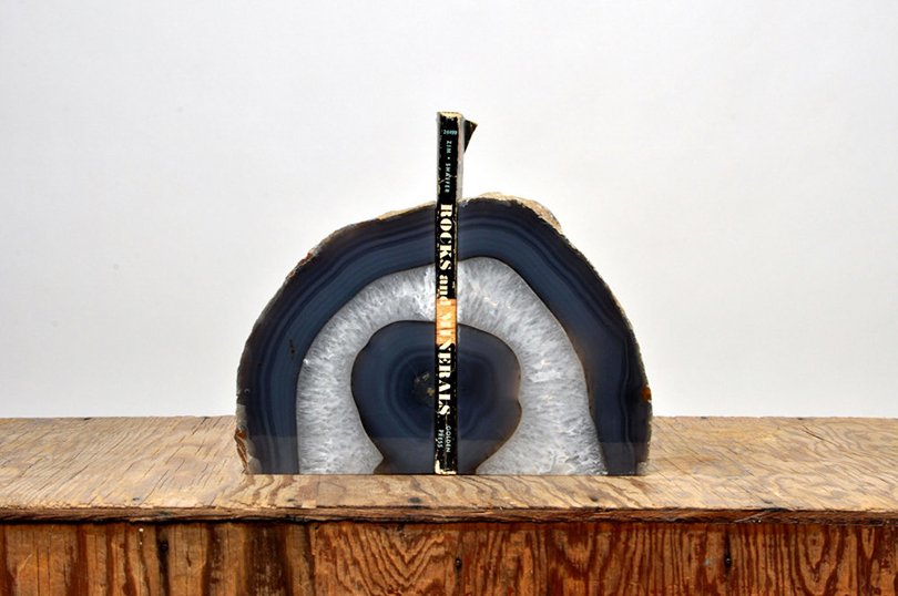 Pair of Vintage Brazilian Agate Bookends - HendricksandDaughter on Etsy