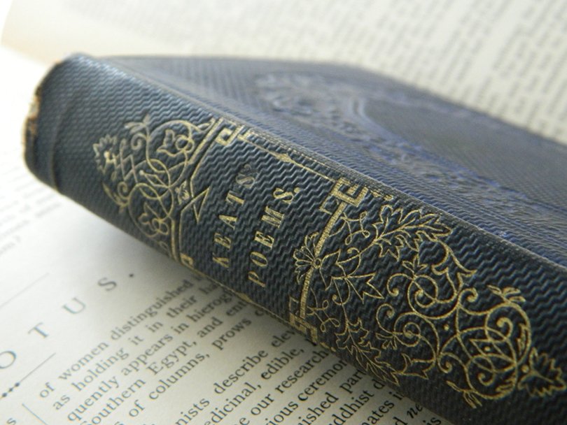 john keats vintage book - HamptonHouseVintage on etsy