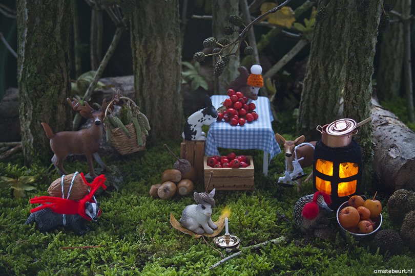 Diorama Winter Harvest - Omstebeurt voor Oh Marie!