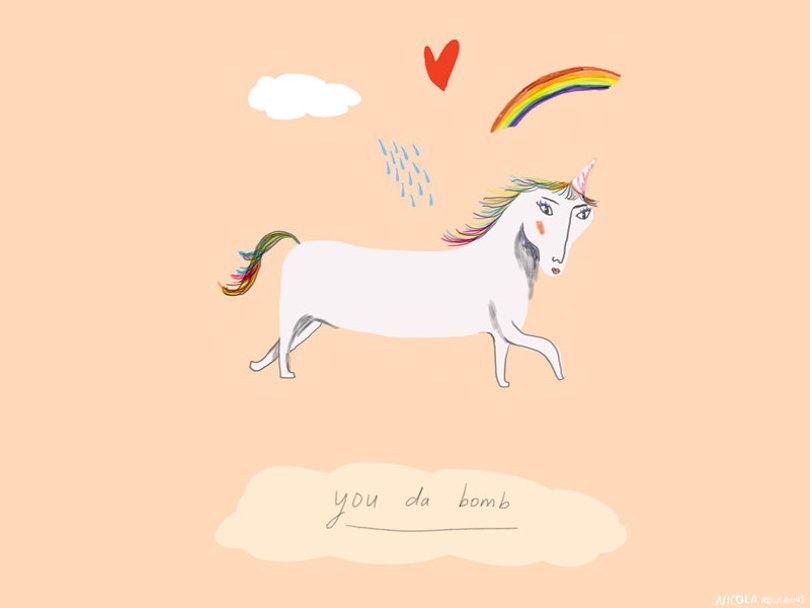 MsSpanner - you da bomb card - Etsy