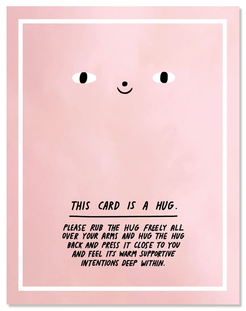 laurageorge - this card is a hug - Etsy