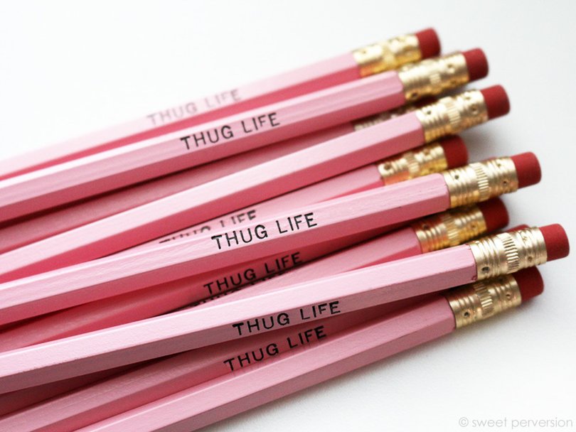 sweetperversion - pink pencils - Etsy