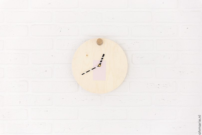 DIY clock - Oh Marie!