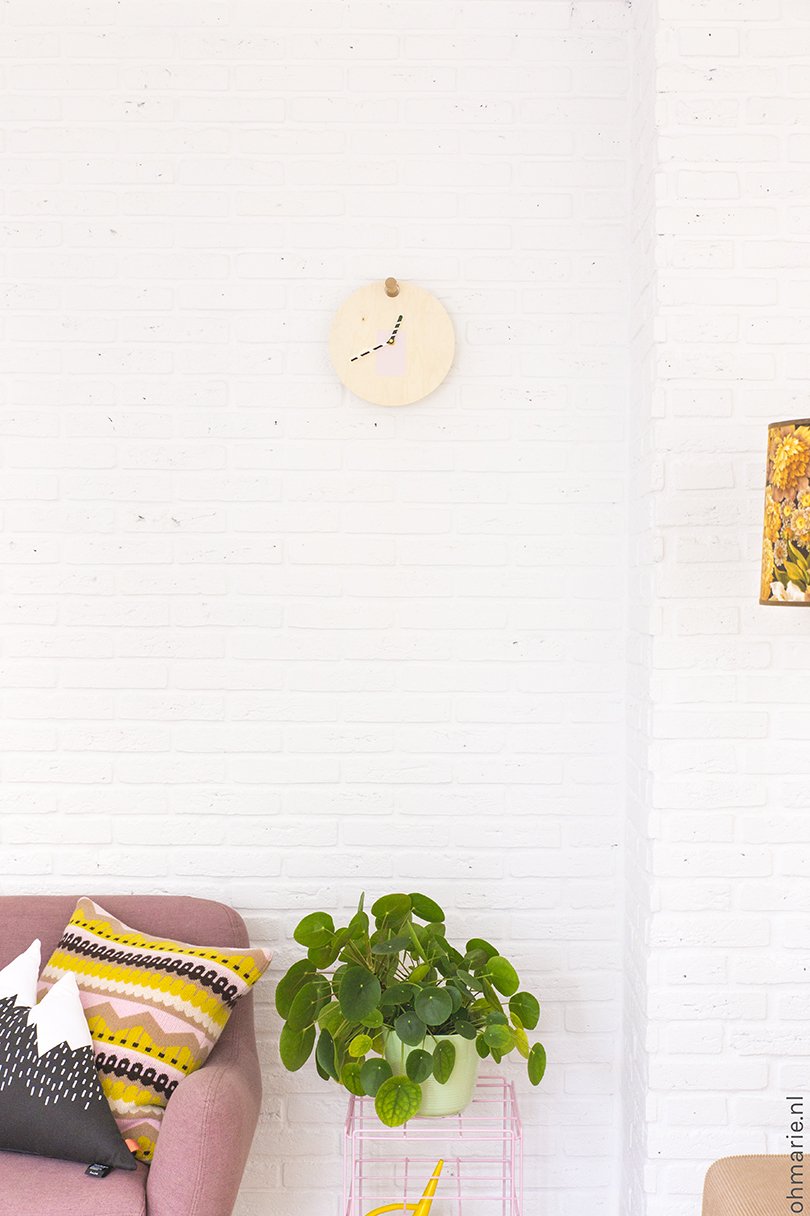 DIY clock - Oh Marie!